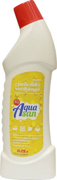 Cредство чистящее санитарно-гигиеническое  5 в 1 "AquaSan"